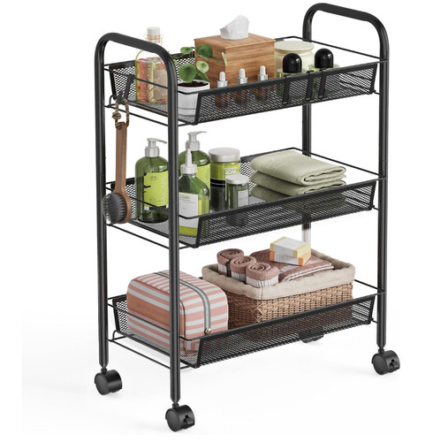 Tier storage trolley - 3-tier,