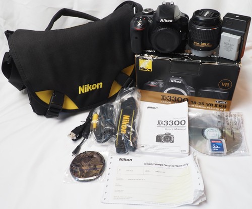 Nikon d3300 dslr kit 55mm - nikon,