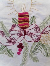 Small Christmas Tablecloth