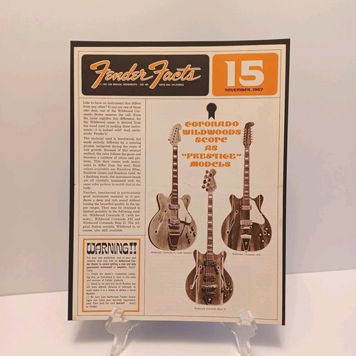 Fender facts newsletter - facts, 15