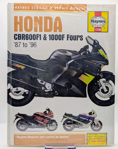 Haynes manual honda - manual:, cbr600f1