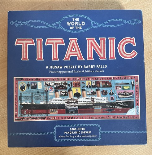 Titanic panoramic 1000 piece - titanic,