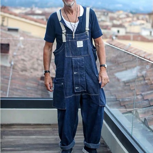 Men cargo jumpsuits pants - men,