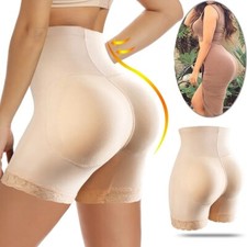 Women High Waist Padded Bum