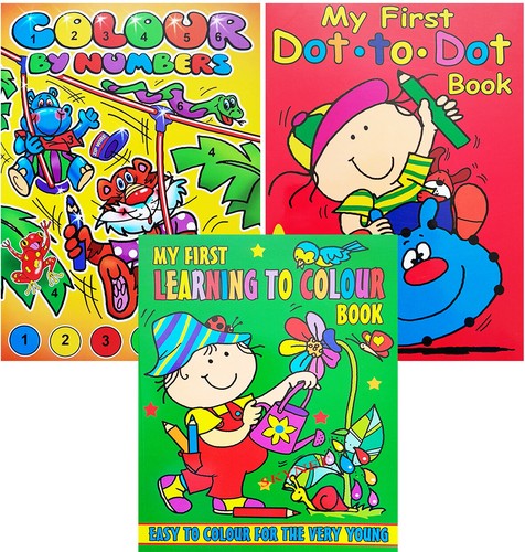 Childrens colouring books - childrens,