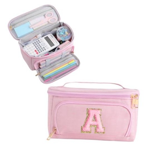 Initial pencil case - case, large