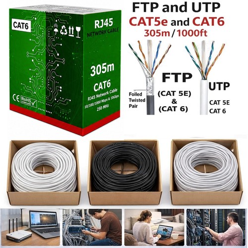 305m rj45 cat5e cat6 - rj45, ftp