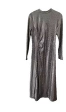 M&S Silver Sequin Column