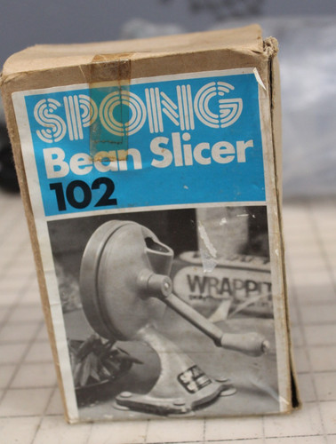 Vintage cast iron spong - iron,