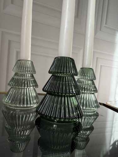 Christmas tree taper candle - tree,