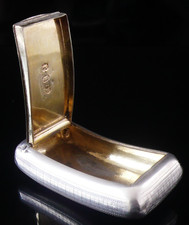 Antique Sterling Silver Snuff