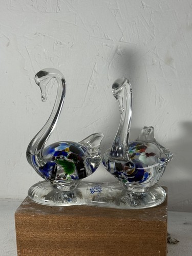 Vintage hand blown avocado - hand,