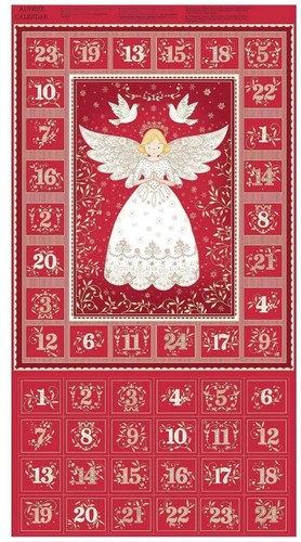 Angel red advent calendar - ,