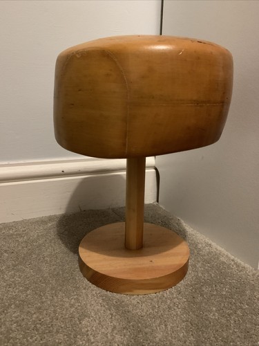 Wooden hat block - , millinery