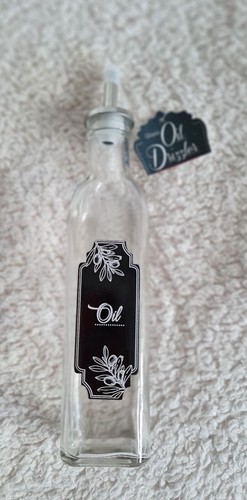 Glass oil drizzler 24cm - h,