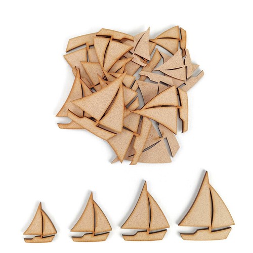 Ship yacht mdf craft shapes - mdf,