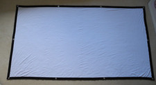 KPCB PROJECTION 84” SCREEN app. 78x42”/198x107cm FOLDABLE POLYESTER FABRIC 16:9
