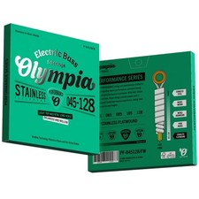 Bass Guitar Strings Flatwound 4 & 5 String – Olympia Performance Stainless Steel