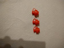 3 Red Rare Vintage Washing Up