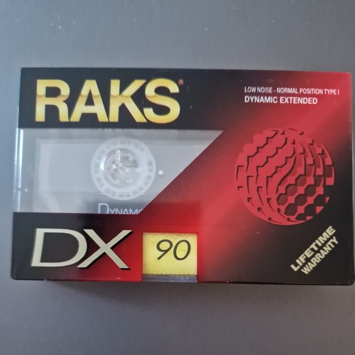 Raks dx90 blank cassette tape - blank,