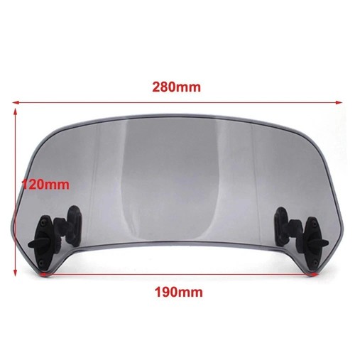 Motorcycle spoiler wind screen - spoiler,