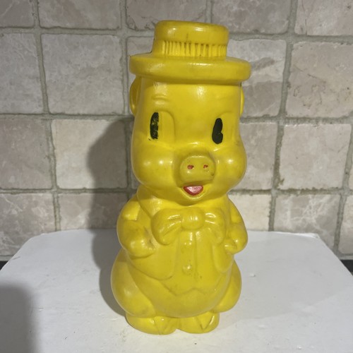 Vintage 1960s yellow - 1960s, piggy