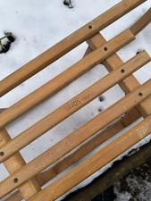 Davos Wooden Sledge
