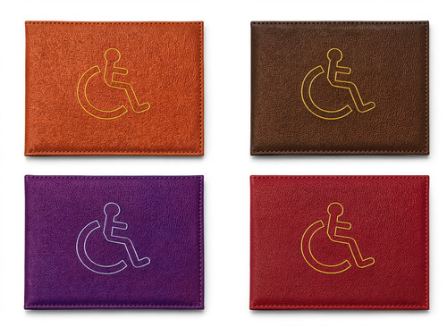 Disabled blue badge holder - blue,