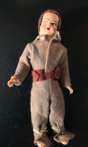 Rare antique female solider - "rare",