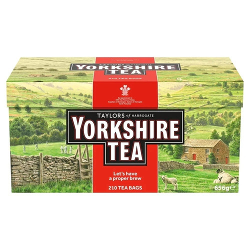 Yorkshire tea bags pack 210 - yorkshire,
