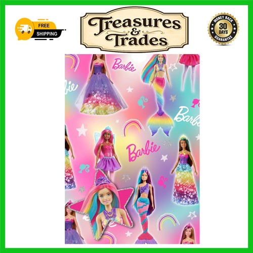 Charming barbie doll gift wrap - barbie,