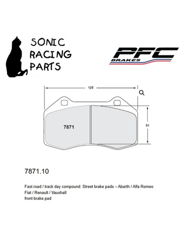 Pfc brakes 7871 brake - pfc,