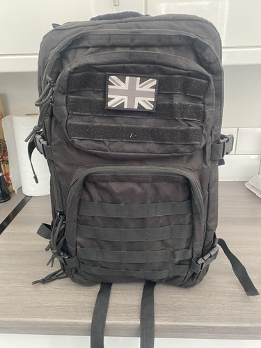 Black tactical military - black,