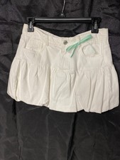 Zara, white, Bubble Skirt