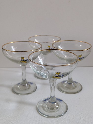 Babycham 1950s glass party - babycham,