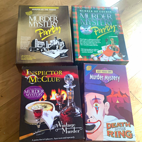Mixed lot murder mystery - of,