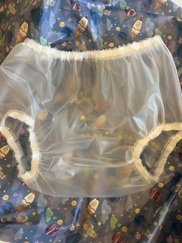 Adult waterproof plastic pants