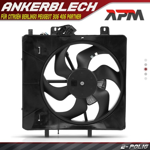 Fan engine cooling radiator - engine,