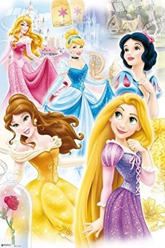 Disney princesses large - large, poster