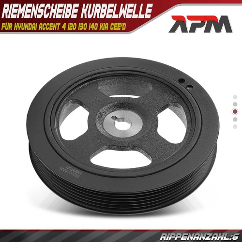 Crankshaft pulley for - crankshaft, hyundai