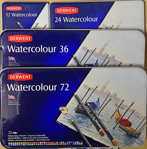 Derwent watercolour pencils - watercolour,