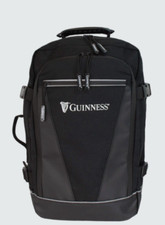 Official Guinness Rucksack Backpack Cabin Luggage 40 x 25 x 20cm Weekend Bag