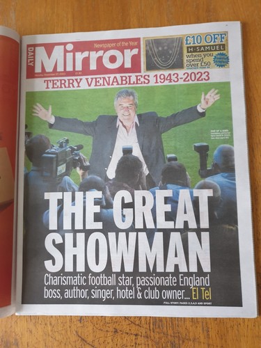 Daily mirror 27th november - 27th,