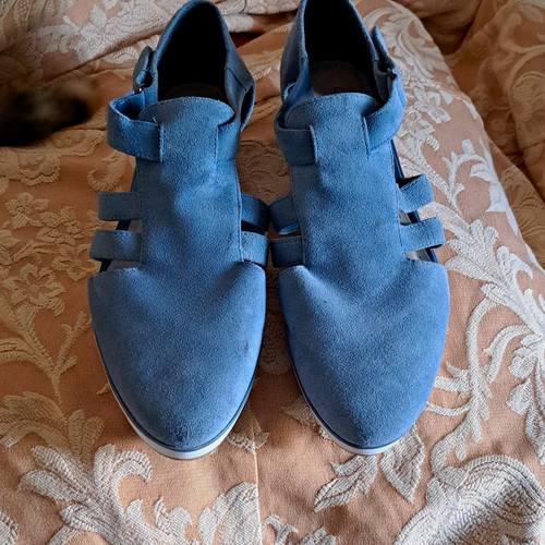 Clarks women blue suede - women’s,