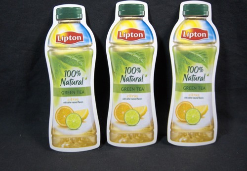 Lipton green tea bottle - tea,
