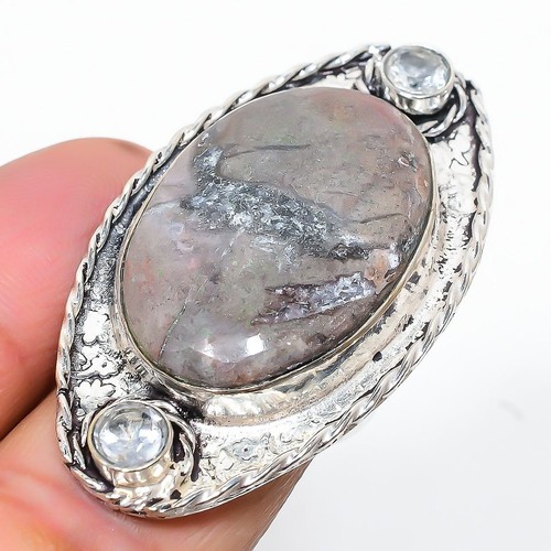 Ocean fume agate white topaz - agate,,