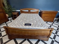 Double 4’6 Sleigh Bed Cherry