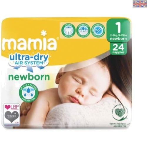 Mamia newborn nappies size - size, 1