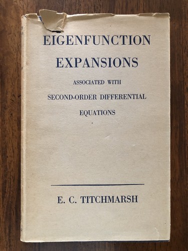Eigenfunction expansions c - eigenfunction,
