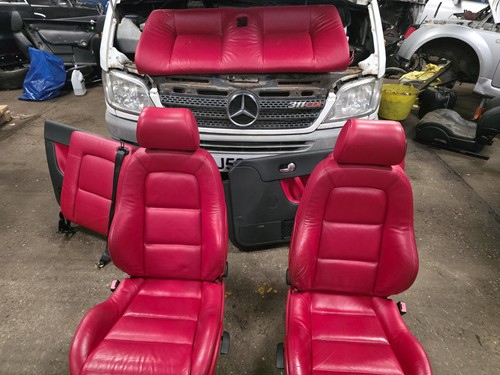 2001 audi front red leather - 2001,